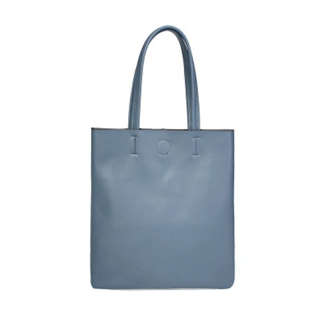 Minimalist Simple Leather Tote Bag