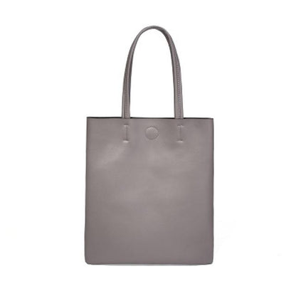 Sac fourre-tout en cuir minimaliste et simple