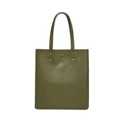 Sac fourre-tout en cuir minimaliste et simple