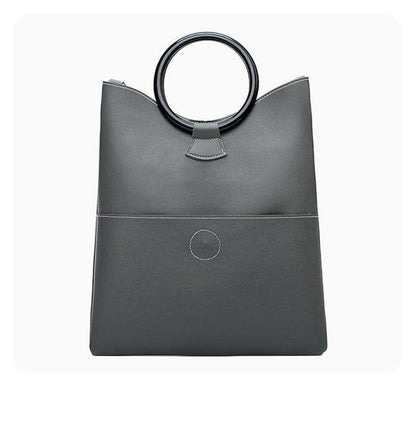 Sac à main minimaliste en cuir PU géométrique | Sac à main design