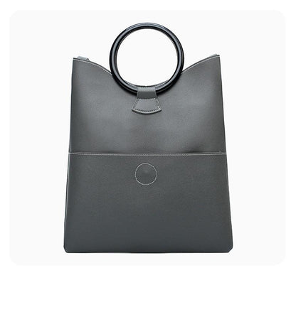 Sac à main minimaliste en cuir PU géométrique | Sac à main design