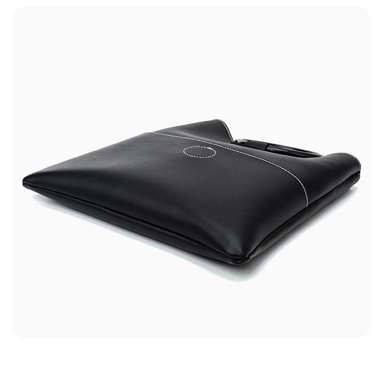 Sac à main minimaliste en cuir PU géométrique | Sac à main design