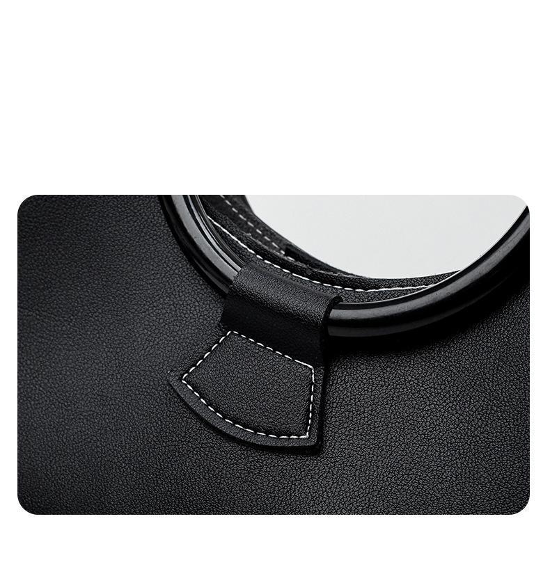 Sac à main minimaliste en cuir PU géométrique | Sac à main design