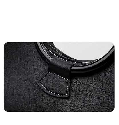 Sac à main minimaliste en cuir PU géométrique | Sac à main design