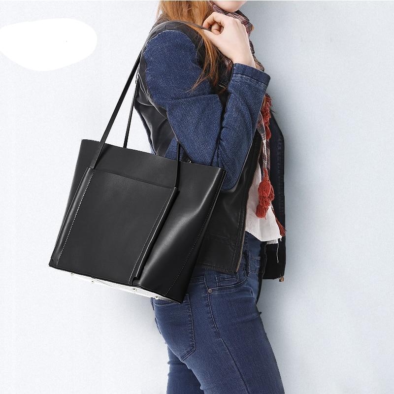 Genuine Leather Tote Bag