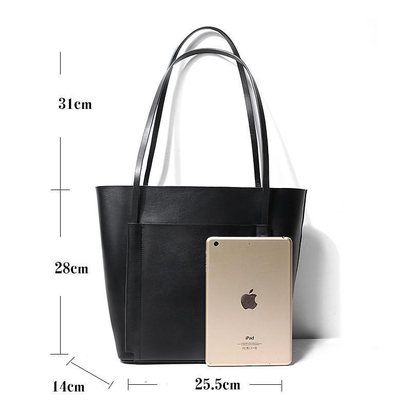 Genuine Leather Tote Bag