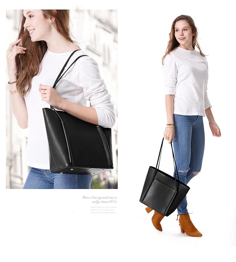 Genuine Leather Tote Bag