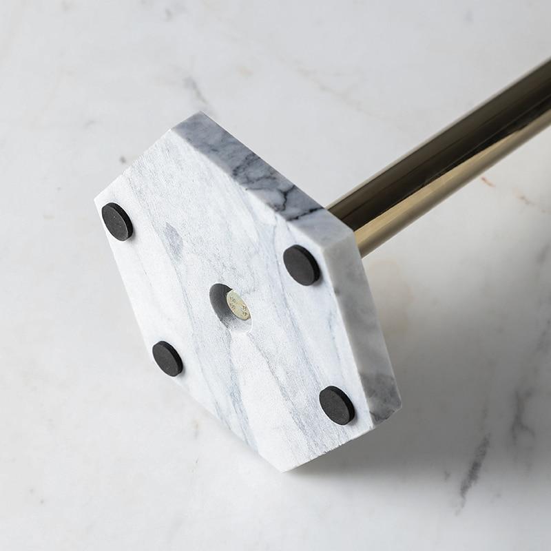 Nordic Style Marble Towel Holder