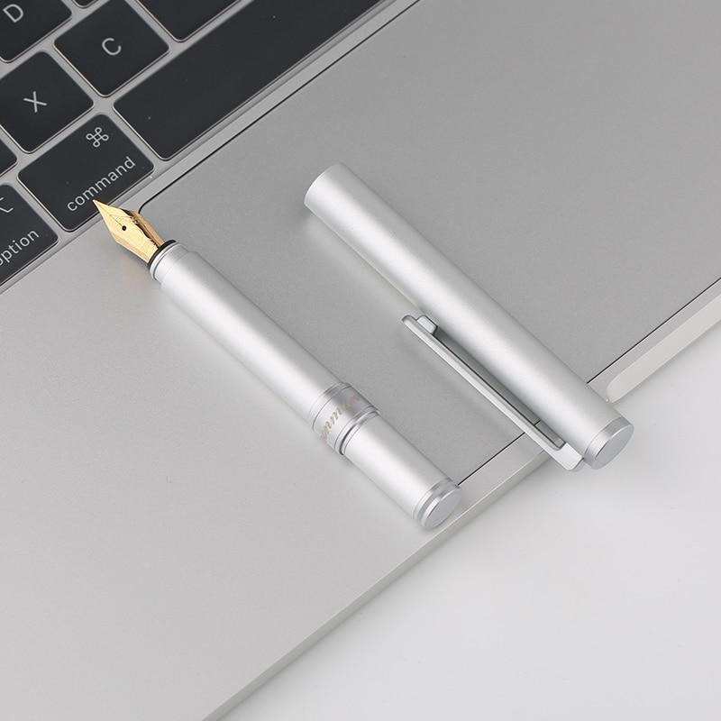 Stylo plume moderne minimaliste en aluminium