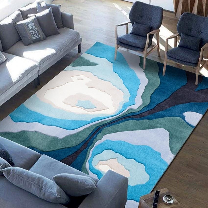 Ocean Contour Rug